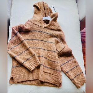 Zara baby boy woolen sweater with hoodie 3-4 years